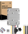 48V 36V To 12V Voltage Converter 360W 30A Regulator Step Down To 12V DC with accessories and box