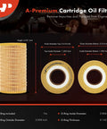Mercedes-Benz 10K Miles Protection Oil Filter dimensions and specifications detail