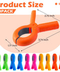 Get A Huge 10 Pack Of Colorful Balloon Arch Clips With Vibrant Rainbow Spring Clamps For Party Decoration Backdrops And Photo Studios That Make Your Events Pop, 10 pack ABS plastic, 2.75 inch