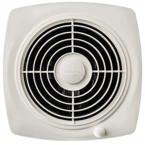 Through The Wall Ventilation Fan With Built In Exterior Cap And On Off Switch For Home Use In Kitchen Garage Or Laundry, 200 CFM