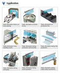 Ionizing Air Bar For Static Control With 12kV High Voltage Generator 110V 80cm Long Heavy Duty Upgraded Dense Ionization Needles For Better Static Elimination High Efficiency Anti Static Bar For Industrial Use used in car painting, film, boards, and assembly