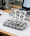 150-Piece 304 Stainless Steel Helical Thread Insert Kit For Metal Thread Repair, Assorted M3 To M12 Coil Inserts in a box