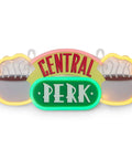 Central Perk Neon Light Wall Sign 16 Inch Replica Coffee Shop LED Hanging Decor For Home Bar Room Sitcom Fandom Accent Trendy Glow