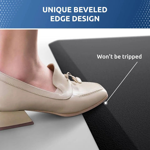 Anti Fatigue Kitchen Mat Cushioned Comfort Rug For Standing Desk And Floor Water Resistant Non Slip Pad With Thick Foam Support