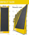 Dope Fingerboard Foam Grip Tape Set 12 Pcs 38mm By 110mm Soft Skin Friendly Surface Perfect Size with 1.12mm Thickness