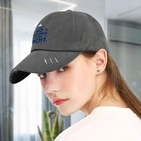 Lightweight Breathable Mens Baseball Hat For All Season Comfort Dark Grey Cap With Soft Fit Perfect For Running Hiking Cycling Walking And Everyday Cool Active Style On The Go worn by a woman