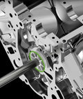 Cam Bearing Installation And Removal Tool For Small Block V8 And 90 Degree V6 Engines Universal Compatibility, tool inserted