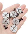 Honbay metal 25T servo horn discs with screws, aluminum, 6 pcs for RC hobby servos