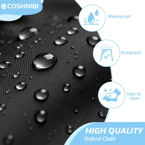 Heavy Duty Waterproof Leg Extension And Curl Machine Cover For Home Gym 420D Dustproof Adjustable Bench Shield Fits Leg Press Equipment Black