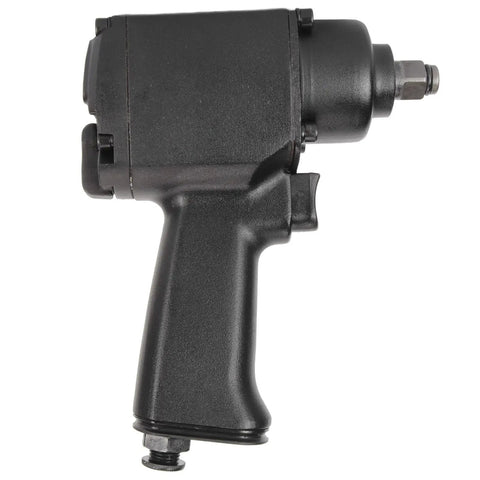 Extra Heavy Duty Half Inch Air Impact Wrench Nut Busting Pneumatic Impact Gun side view with ergonomic grip and 12mm drive.