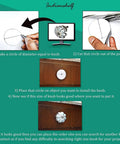Instructions for using Top Shelf Multicolor Floral Ceramic Drawer Knobs, 50 Piece Set For Kitchen Cabinets And Dressers.