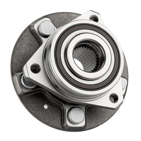 Wheel Bearing Hub Assembly Front Or Rear 5 Lug With ABS Encoder Compatible With Camaro 2010 2015 Impala 2018 2019 Cadillac CTS 4 Bolt Flange