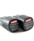 Two rechargeable batteries for EZ-IO Compatible IO Drill Trainer Intraosseous Driver For Medical Instructors Teaching Vascular Access Device Skills.