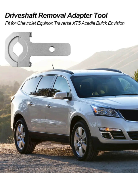 DT-51329-A Driveshaft Removal Adapter Tool For Chevrolet Equinox Traverse XT5 Acadia And Buick Envision Beefy Heavy Duty High Strength Metal Construction Durable Replacement Part