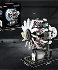 Mini Turbofan Engine Model Kit That Actually Runs Build Your Own Aircraft Engine With Motor STEM Mechanical Educational Toy