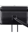 Automatic Trickle Battery Charger For 6V And 12V Batteries Hella Reliable 1250Ma Smart Maintainer showing black charger with plug and cable.