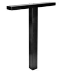 Three Mailbox Spreader Bar For One Post, Built Tough 12 Gauge Steel With Black Powder Coat, Easy Install For Three Curbside Mailboxes