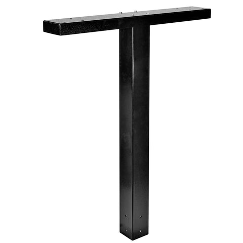 Three Mailbox Spreader Bar For One Post, Built Tough 12 Gauge Steel With Black Powder Coat, Easy Install For Three Curbside Mailboxes