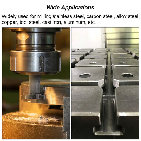 Pro Grade T Slot Milling Cutters With 30mm Cutting Diameter And 8mm Cutting Depth, 16mm Shank, 6 Flutes, Tungsten Carbide Tip in use