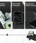 Kia Optima Rear Trunk Latch Actuator Replacement For 2016 To 2020 Models showing construction details and fittings