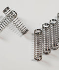Stainless steel coil springs for Cherry MX and Gateron MX keyboard switches; 110-pack, 150g