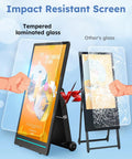 Impact resistant comparison of 55 Inch Outdoor Mobile Digital Signage Display IP65 Waterproof Advertising Kiosk screens.