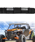 Extra Thick Hella Tough UTV Roll Cage Storage Bag With Secure Straps For Arctic Cat Prowler Ev, durable multi-compartment design.