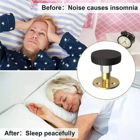 Adjustable Furniture Feet Set 12 Pack Self Adhesive Bed Frame Stabilizers For Wobble Free Anti Shake sleep aid illustration