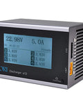 Smart LiPo Battery Discharger With One Tap Intelligent Balance, Auto Current Adjustment And Auto Shutdown displayed on screen