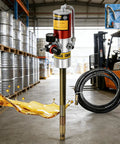 Workhorse Pneumatic Grease Gun For Farm And Industrial Jobs 50 To 1 Ratio Air Operated With Steady 0.85 Liters Flow in warehouse
