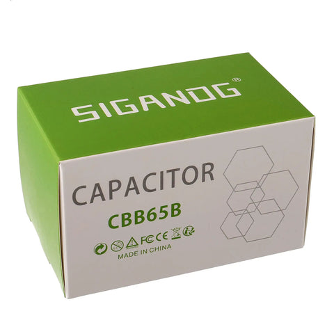 Box for 50 5uF Dual Run Capacitor CBB65 370V 440V for air conditioners packaging