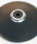 Solid Molded Rubber Grease Follower Plate For 120 Pound Drums Sixteen Gallon Capacity With Two And One Eighth Inch Downtube