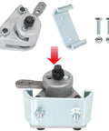 Beefed-Up Go Kart Mechanical Disc Brake Caliper And Bracket Kit with mounting hardware for Manco 9598 9597 Yerf Dog go-karts.