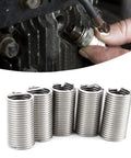 5 Piece Stainless Steel Wire Thread Insert Kit With Protective Coil Sleeve For Screw Repair Heavy Duty M24x3x3D Pro Grade