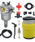 Carburetor Replacement Kit For Craftsman 42 Inch Riding Mower Lawn Tractor 14.5 To 21 HP Engine With Air Filter components