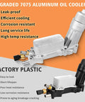 Beefed-Up Full Aluminum Engine Oil Filter Housing And Oil Cooler Kit For 3.6L V6 Cars And SUVs Fits Jeep Grand Cherokee Wrangler