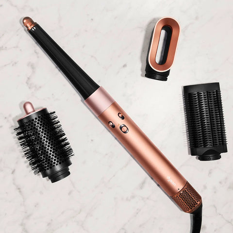 Airwrap I.D. Multi Styler 6-In-1 Hair Tool With App Control And Bluetooth Connected No Heat Damage showing attachments