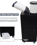 Heavy Duty Industrial Portable Air Conditioner 22500 BTU Mobile Spot Chiller with 13L removable water storage tank