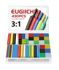 Pro Grade Heat Shrink Tubing Kit 430 Pcs 3 To 1 Adhesive Lined Dual Wall Marine Grade Waterproof Insulation in open box