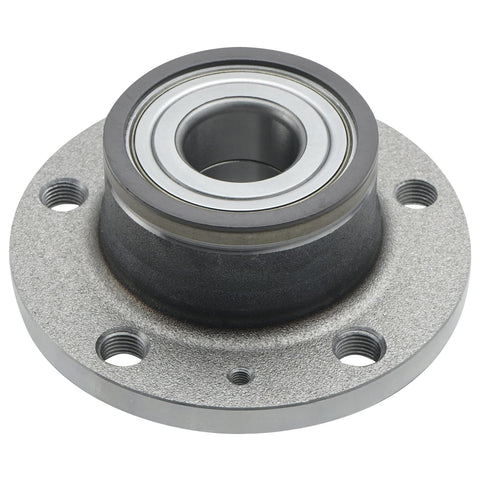 Rear Wheel Hub Bearing Assembly for 2005 to 2018 Volkswagen Jetta and 2006 to 2019 Passat, 5 bolt rear hub with ABS encoder
