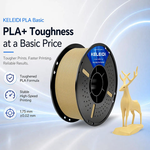 Top Shelf Pla Plus 3D Printer Filament 1.75Mm 1Kg Beige Straight Up Toughness With Kicked Up Impact Resistance And Killer Layer Bonding For Dope Reliable Prints And Real Value That Gives You Serious Bang For Your Buck On All Projects
