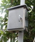 Outdoor Waterproof Stainless Steel Junction Box Enclosure For Electrical Systems HeavyDuty 304 And 304L Metal Distribution Box Weatherproof EV Charging Cabinet 50 By 36 By 60 Cm Or 50 By 36 By 70 Cm Rugged Hinges And Lock Cylinder, wall-mounted