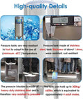 Built Like A Tank 79 Gallon Stainless Steel Pressure Tank For Yard And Garden Water Storage And Pump Systems Automatic Pressure Control seamless design.