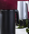 Enfinigy Cool Touch 1 Liter Electric Kettle Cordless Tea Kettle For Hot Water Black Compact For Small Kitchens No Fuss Easy Pour