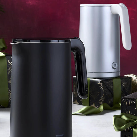 Enfinigy Cool Touch 1 Liter Electric Kettle Cordless Tea Kettle For Hot Water Black Compact For Small Kitchens No Fuss Easy Pour