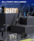 Tailgate Assist for Ram Trucks 2009 to 2025 Safe Smooth Tailgate Drop and Lift Kit components including shock and tools