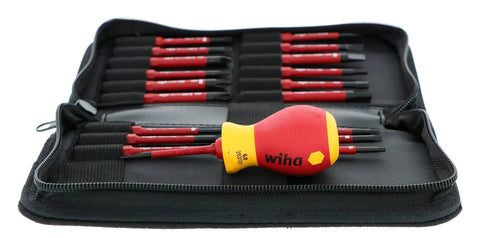Insulated SoftFinish SlimLine 20 Piece Blade Set Built For Any Gig With Slotted 3.0 3.5 4.0 5.5mm Phillips 1 2