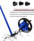 52T Metal Slipper Clutch Spur Gear And Center Drive Shaft Upgrade Kit For 1/10 Slash 4X4 VXL 32-Pitch Navy Blue