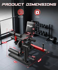 Heavy Duty Leg Extension And Curl Machine Featuring Instant Pull Pin Adjustments For Seamless Mode Swaps dimensions in home gym setting.