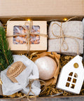 Gift box with 2 Lb Kraft Crinkle Paper Filler Brown Shredded Paper for Gift Baskets Packaging Cushion Stuffing Box Filler